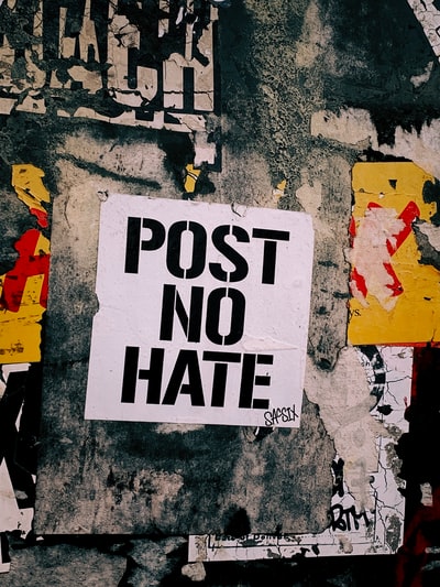 Don't post hate photos
